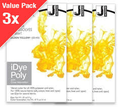 Idye Poly Golden Yellow 3x Value Pack