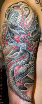 Japanese Dragon Tattoo Color Meaning Johnny Berrios Traditional Dragon Japanesetattoos Dragon Tattoo Colour Dragon Sleeve Tattoos Tattoos