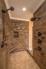 25 Amazing Walk In Shower Design Ideas In 2020 Craftsman Bathroom Rustic Bathrooms Farmhouse Master Bathroom