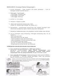 Wondering what the indonesian word for tanda tangan is? Bahagian B Karangan Berpandu