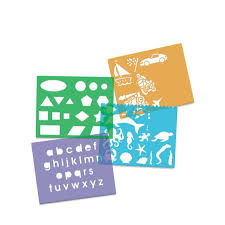 Beach themed furniture stencils children's healthcare. Created By Me Stencil Art Activity Kit Melissa And Doug
