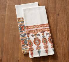 kitchen towels view all sale pottery barn