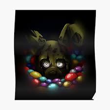 Lena k breakfast with lena; Spring Bonnie Fnaf Posters Redbubble