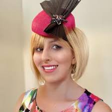 Ascot Ladies Race Day Occasion Headpiece Hat Fascinator Double Disc in  Cream and Sage With Silk Flower Detail