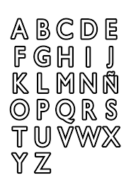 Letras Para Imprimir Y Colorear