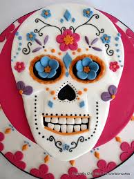 I thought it was that time of the year. it's nice to be known by the cake you order. Day Of The Dead Birthday Cake Cake By Chefsam Cakesdecor