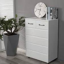 Some dressers may come with custom hardware kits while. Tall Dressers For Bedroom 6 Drawer Dresser In Home Heavy Duty Mdf Chest Of Drawers Side Table Bedroom Furniture Vertical Storage Cabinet For Closet Entryway Hallway Nursery Office White Q14237 Walmart Com