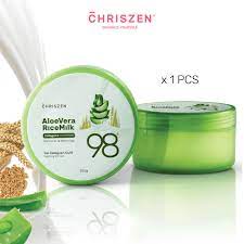 Subito a casa e in tutta sicurezza con ebay! Chriszen 98 Aloe Vera Rice Milk Collagen Plus Soothing Skin Gel 250g