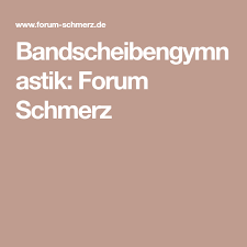 Bandscheibengymnastik Forum Schmerz Gymnastik Krankengymnastik Bandscheiben