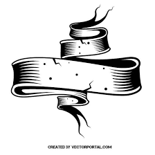 Banner Ribbon Vector Black And White Old Ribbon Vector Vector Free Ribbon Banner Design