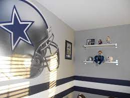Dallas Cowboys Bedroom Featuring Fathead Wall Graphic Dallas Cowboys Bedroom Dallas Cowboys Room Dallas Cowboys Nursery