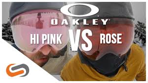 oakley prizm hi pink vs prizm rose lens update sportrx com