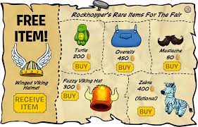 Make a free code to the treasure book for nonmembers so they can get 2. Rockhopper S Rare Items Sep 19 Club Penguin Rewritten Wiki Fandom