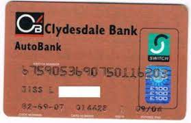 Credit card help · help and support home. Bank Card Auto Bank Clydesdale Bank United Kingdom Of Great Britain Northern Ireland Col Gb Ms 0009