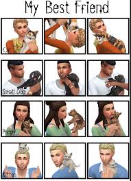 My Best Friend Pet Poses Sims 4 Pets Sims Pets Sims 4 Couple Poses