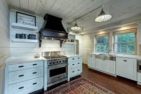 Shiplap wall and shiplap backsplash complement this kitchen nicely. Shiplap Kitchens Design Ideas Designing Idea