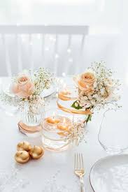Bougie Flottantes Or 4 Deco Mariage Blanc Deco Mariage Corail Decoration Mariage Champetre