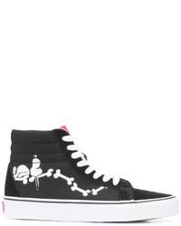 Shop 65 top mens black vans high tops and earn cash back all in one place. Men S Black High Top Sneakers By Vans Lookastic
