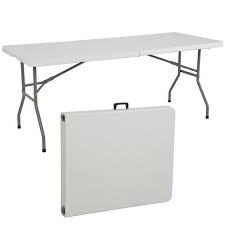 Folding Table Outdoor Portable Picnic Long Plastic Indoor Party Dining Camp Unbranded Camping Table Folding Table Outdoor Dinning Table