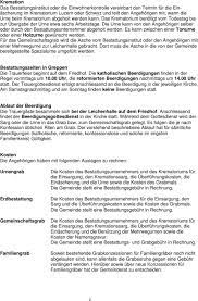 Azubi.de gibt dir tipps zum aufbau sowie beispiele und muster. Todesfall Was Ist Zu Tun Pdf Free Download