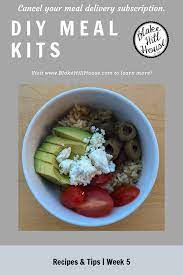 Diy Meal Kits Week 5 Meal Kits Diy Meal Kit Diy Food Recipes