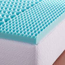 Rest Haven 2 5 Zone Gel Memory Foam Mattress Topper Walmart Com Gel Memory Foam Mattress Memory Foam Mattress Topper Memory Foam Mattress