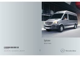 It's still here after multiple warnings. Mercedes Benz Sprinter Operator S Manual Pdf Download Manualslib