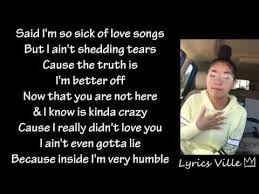 Pin On Tentoeschallenge Love rap song official with lyrics. pinterest