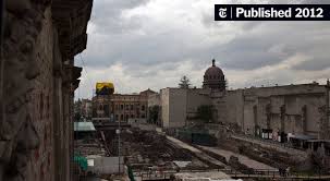 Jan 05, 2018 · the main buildings of teotihuacan are connected by the avenue of the dead (or miccaotli in the aztec language nahuatl). Mexico City S Aztec Past Keeps Emerging In The Present The New York Times