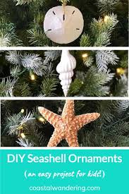 See more ideas about christmas decorations, christmas diy, christmas deco. How To Make Seashell Christmas Ornaments Beach Christmas Ornaments Christmas Decor Diy Christmas Ornaments