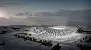 Natonal Football Stadion Stadium Architecture Parametric Architecture Futuristic Architecture