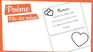Un solide pilier et un élément fondamental et irremplaçable au sein du foyer familial. Poeme Fete Des Meres A Imprimer Manzabull