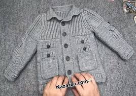 tam tarifli orgu mont farkli kol kesimli nazarca com baby knitting patterns orgu erkek bebek tarzi
