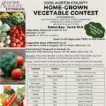 Austin County Home-Grown Vegetable Contest