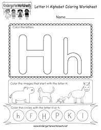 learning the letter h worksheets 99worksheets
