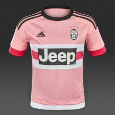 Whether dominating italy or conquering europe, juventus have always trusted in their iconic black and white outfit. Youths Soccer Jerseys Adidas Juventus 15 16 Kids Away Jersey Youths Replica Apparel Pink Bright Pink Black