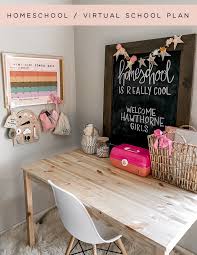 Our Homeschool Virtual School Space The Ever Co In 2020 Homeschool Classroom Decor Homeschool Room Organization Homeschool Decor