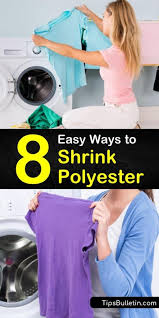What causes your henley's sleeves to shrink or your jeans to feel a little tight in the waistband and thighs, when they fit just fine a few weeks ago? 8 Easy Ways To Shrink Polyester