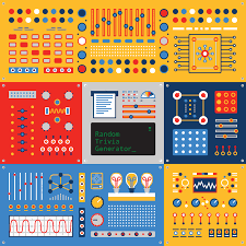 A brand new trivia generator. Random Trivia Generator Identity On Behance