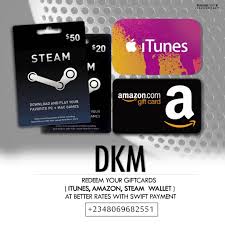 Amazon.com gift cards can be purchased in almost any amount, from $0.50 to $2,000. Redeem Your Gift Cards Itunes Amazon Steam With Swift Payment Business To Business Nigeria