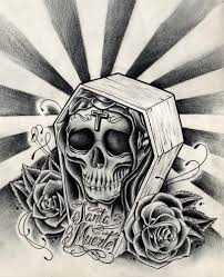 Dibujos de la muerte para dibujar. 11 Dibujos A Lapiz De La Santa Muerte Dibujos A Lapiz