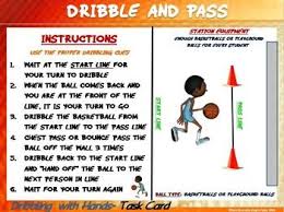 Pe Skill Stations And Task Cards Hand Dribbling And Ball Control Basketball Games For Kids Basketball Drills For Kids Elementary Physical Education
