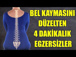 Bel Kaymasini Duzelten 4 Dakikalik Egzersiz Programi Youtube 2020 Egzersiz Kolay Egzersiz Vucut Egzersizleri