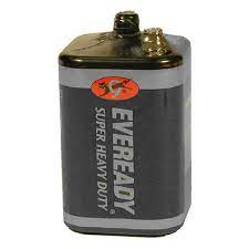 6 volt & 4.5 volt lantern batteries. 6v Lantern Battery Energizer Eveready 1209