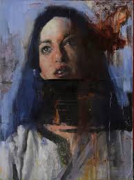 Saint Painting by Adam Caldwell