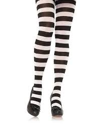 Black And White Striped Tights This Black White Stripe Tights Is Perfect Zulilyfinds Striped Tights Black White Stripes Tights