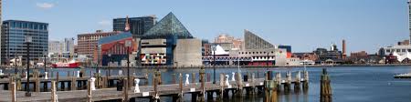 A defining landmark, inner harbor featured water too shallow in the 18th century for heavy industry. Baltimore Inner Harbor Wikitravel