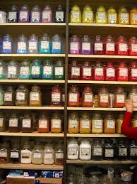 Potted Pigments At Zecchi One Of Florence S Oldest Artist Supply Stores On Via Dello Studio Photo Artist Supplies Art Supply Stores Art Shop