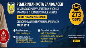 Proses penerimaan tersebut meliputi tahapan sebagai berikut: Banda Aceh Resmi Terima 273 Cpns Ini Jadwal Seleksinya Serambi Indonesia