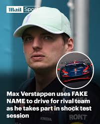 It was quite clear to onlookers who was really behind the wheel 👀 Read  more: https://trib.al/sDZszG4 #Verstappen #RedBull #Ferrari #Nurburgring  #F1 #Formula1
